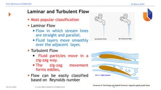 Comprehensive Study of Continuity Equation and Fluid Flow Types in ...