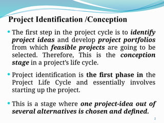 Comprehensive Guide to Project Identification and Feasibility Study in ...
