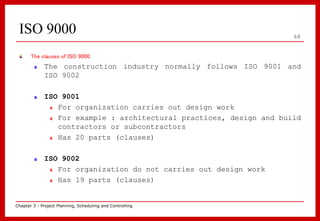 Iso 9000 Example Chapter_3_Project_Planning_Scheduling_an 2.ppt