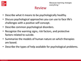 CHAPTER 3 PSYCHOLOGICAL HEALTH | PPTX