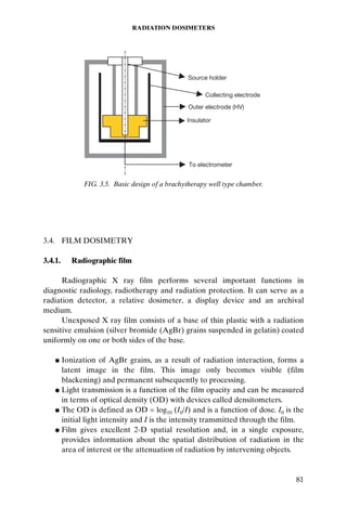 Chapter3 radiation dosimeters | PDF