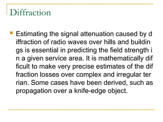 Terrace Diffraction Chapter 3 Radio Propagation Large Scale Effects.ppt