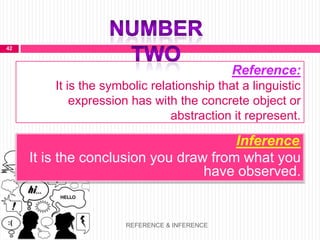 Chapter Iii Reference Chapter 3 reference & inference | PPTX