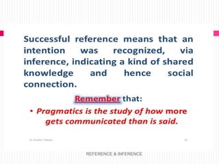 Chapter Iii Reference Chapter 3 reference & inference | PPTX