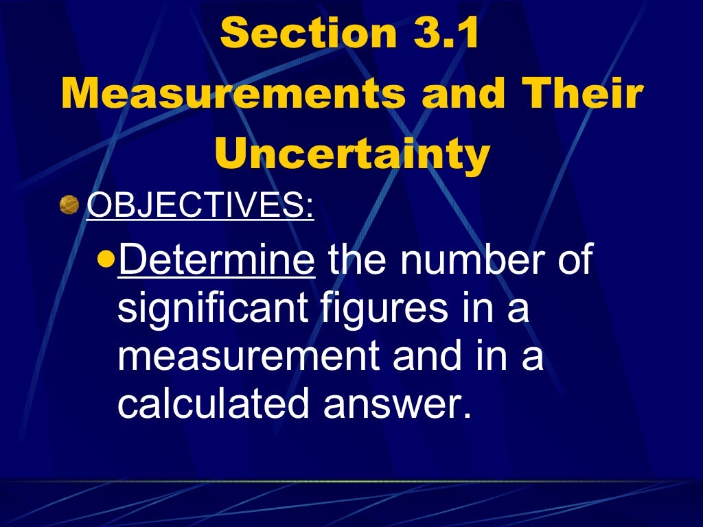 Chapter 3 Scientific Measurement