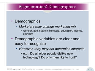 Marketing Management Chapter 3 Segmentation | PPT