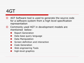 Software Process Model in software engineering | PPT