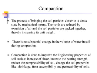 Compacted Density Chapter 3 soil compaction and field density | PDF