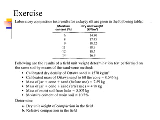 Chapter 3 soil compaction and field density | PDF