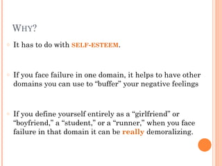 Demoralizing Definition THE SOCIAL SELF (Psych 201 - Chapter 3 - Spring 2014) | PDF