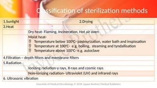 Comprehensive Overview of Sterilization and Disinfection Methods in ...