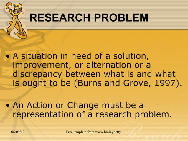 3. a research problem is only feasible when