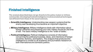 Chapter 3 the us intelligence community | PDF