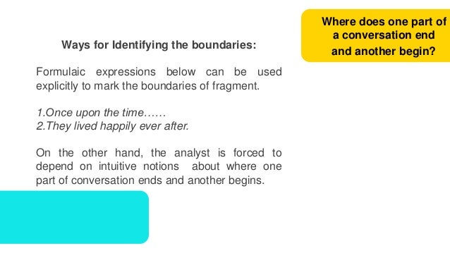 Chapter 3 topic and the representation of discourse content