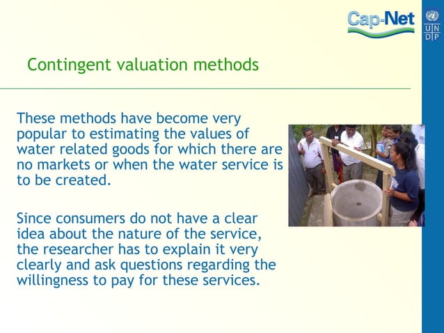 Chapter+3 valuation+methods | PPT | Water Services | Home Utilities