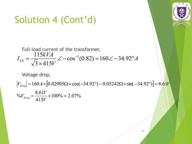 CHAPTER 3 Voltage Drop and Short Circuit Analysis.pptx