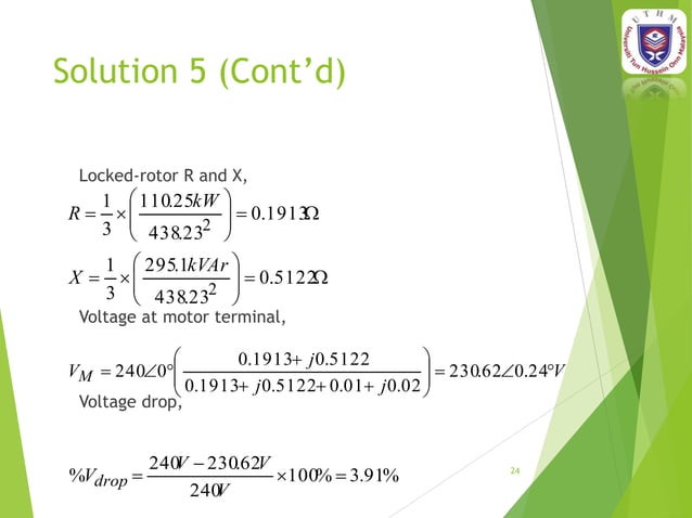 CHAPTER 3 Voltage Drop and Short Circuit Analysis.pptx