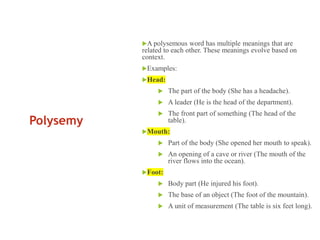 Polysemous Chapter 3 Word Meaning and Relationships.pdf