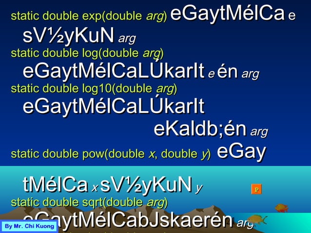 chapter 3 Java at rupp cambodia | PPT