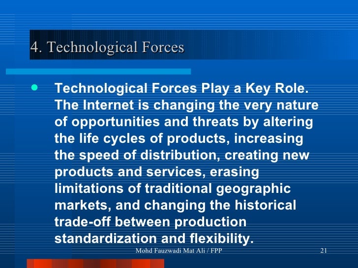 technological forces