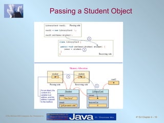 Passing a Student Object 