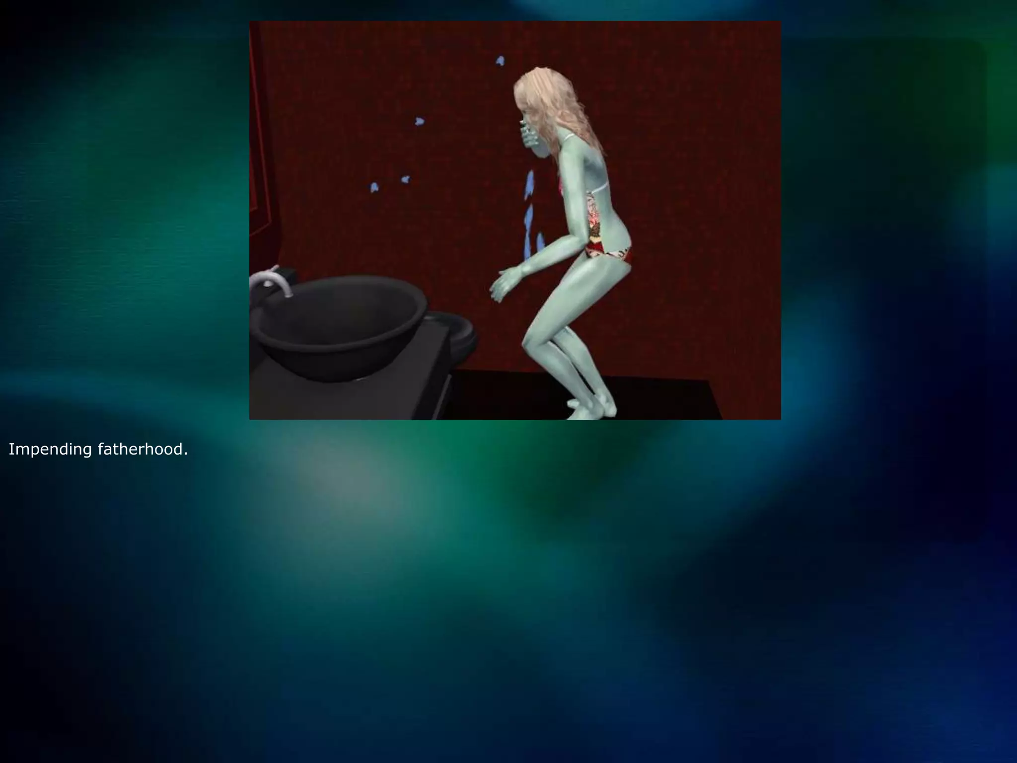 Impending fatherhood.  