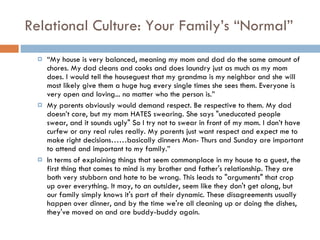 Chapter 4: Family Communication Rules & Family Rituals | PPT