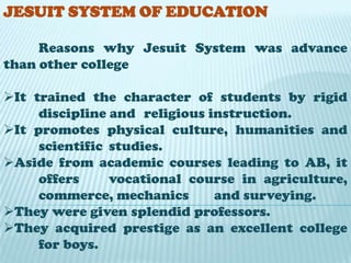 	He was sickly and undersized for his ageMANUEL XEREZ BURGOS – nephew of Father Burgos; 	Rizal was 	admitted to Ateneobecause of himRIZAL - surname used by Jose Rizal because Mercado 	became under suspicion by the Spanish 	authorities. MERCADO – surname used by PacianoTITAY – owner of the boarding house where Rizal 	boarded to settle the bill owed by Titay by about Php300.00