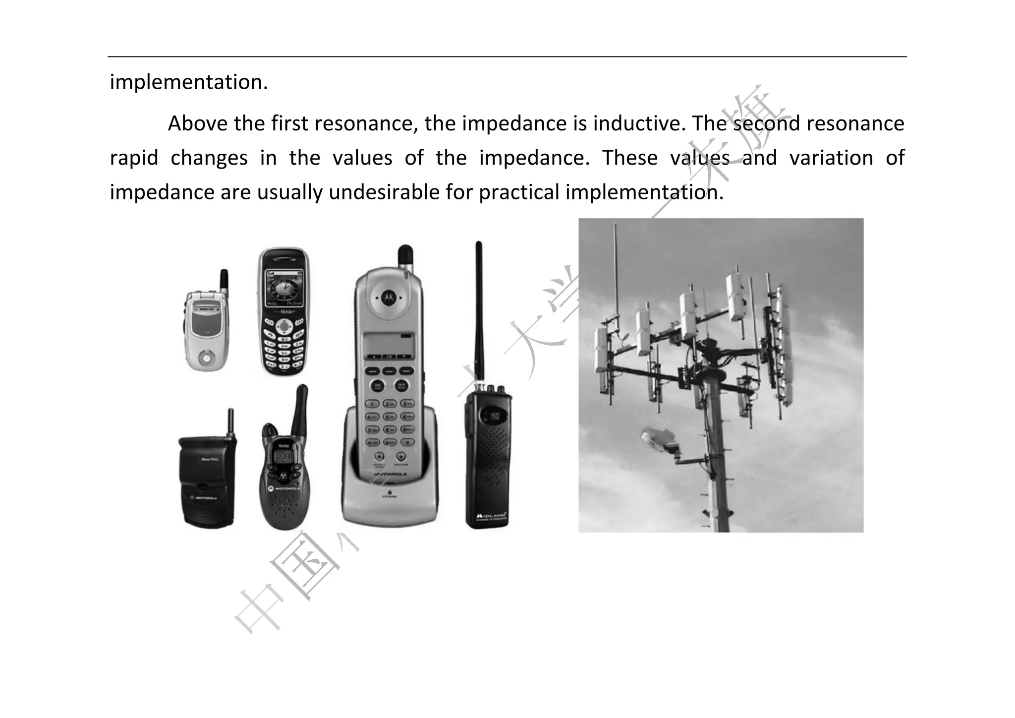  


im
 mplementa
         ation.   
       Above the first
                     t resonance, the im
                                       mpedance
                                              e is induct
                                                        tive. The s
                                                                  second re
                                                                          esonance 
rapid  changes  in  th values of  the  impedance.  These values  and  variation  of 
                     he      s                          e 
im
 mpedance are usually undesirable for practical implementation. 




                                                                                
                                               



 
 