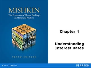 Chapter 4


Understanding
Interest Rates
 