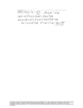 Excerpts from this work may be reproduced by instructors for distribution on a not-for-profit basis for testing or instructional purposes
to students enrolled in courses for which the textbook has been adopted. Any other reproduction or translation of this work
beyond that permitted by Sections 107 or 108 of the 1976 United States Copyright Act without the permission of the copyright owner
is unlawful.
 