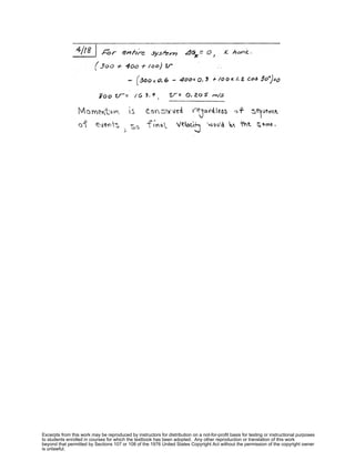 Excerpts from this work may be reproduced by instructors for distribution on a not-for-profit basis for testing or instructional purposes
to students enrolled in courses for which the textbook has been adopted. Any other reproduction or translation of this work
beyond that permitted by Sections 107 or 108 of the 1976 United States Copyright Act without the permission of the copyright owner
is unlawful.
 