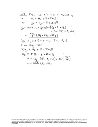 Excerpts from this work may be reproduced by instructors for distribution on a not-for-profit basis for testing or instructional purposes
to students enrolled in courses for which the textbook has been adopted. Any other reproduction or translation of this work
beyond that permitted by Sections 107 or 108 of the 1976 United States Copyright Act without the permission of the copyright owner
is unlawful.
 