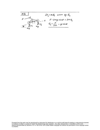 Excerpts from this work may be reproduced by instructors for distribution on a not-for-profit basis for testing or instructional purposes
to students enrolled in courses for which the textbook has been adopted. Any other reproduction or translation of this work
beyond that permitted by Sections 107 or 108 of the 1976 United States Copyright Act without the permission of the copyright owner
is unlawful.
 