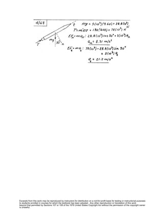 Excerpts from this work may be reproduced by instructors for distribution on a not-for-profit basis for testing or instructional purposes
to students enrolled in courses for which the textbook has been adopted. Any other reproduction or translation of this work
beyond that permitted by Sections 107 or 108 of the 1976 United States Copyright Act without the permission of the copyright owner
is unlawful.
 
