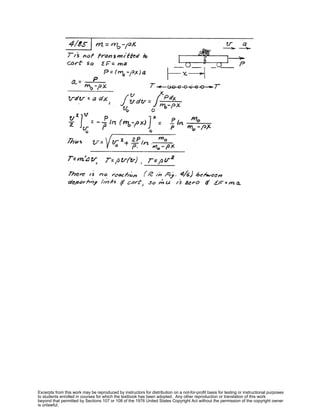 Excerpts from this work may be reproduced by instructors for distribution on a not-for-profit basis for testing or instructional purposes
to students enrolled in courses for which the textbook has been adopted. Any other reproduction or translation of this work
beyond that permitted by Sections 107 or 108 of the 1976 United States Copyright Act without the permission of the copyright owner
is unlawful.
 