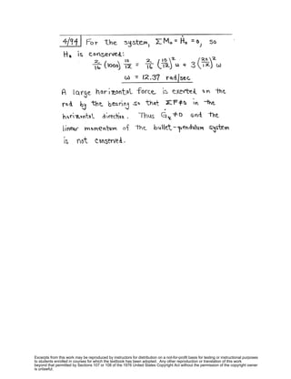 Excerpts from this work may be reproduced by instructors for distribution on a not-for-profit basis for testing or instructional purposes
to students enrolled in courses for which the textbook has been adopted. Any other reproduction or translation of this work
beyond that permitted by Sections 107 or 108 of the 1976 United States Copyright Act without the permission of the copyright owner
is unlawful.
 