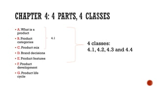 Chapter 4.1 product management | PDF