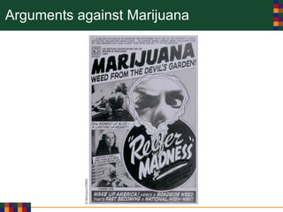 Arguments against Marijuana
 