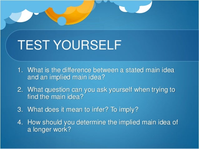Chapter 4 Implied Main Ideas Mastery Test 4 Answers 79+ Pages Explanation [1.35mb] - Latest Revision 