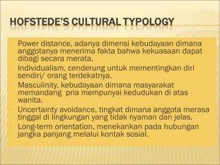 Chapter 4 - Social and Cultural Environment | PPT