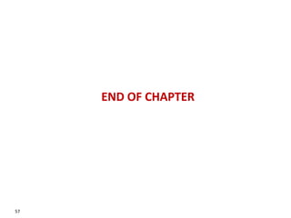 57
END OF CHAPTER
 