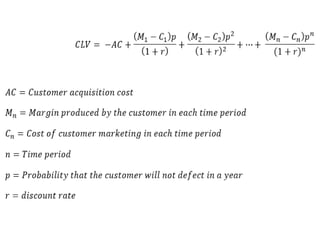 What is the lifetime value of customers, and how can marketers maximize it?