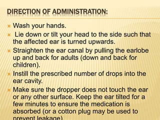 ENT Preparations | PPTX