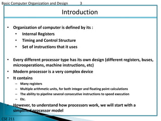 Instruction codes and computer registers | PPT