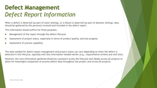 Chapter 4 - Defect Management | PDF