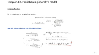 PRML Chapter 4 | PPTX