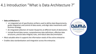 Chapter 4: Data Architecture Management | PPTX