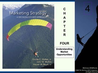 1-1
McGraw-Hill/Irwin
©2008 The McGraw-Hill Companies,
All Rights Reserved
C
H
A
P
T
E
R
FOUR
Understanding
Market
Opportunities
4
 