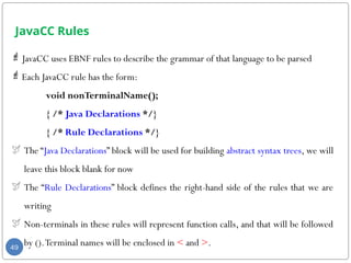 Chapter 4.pptx compiler design lecture note | PPTX